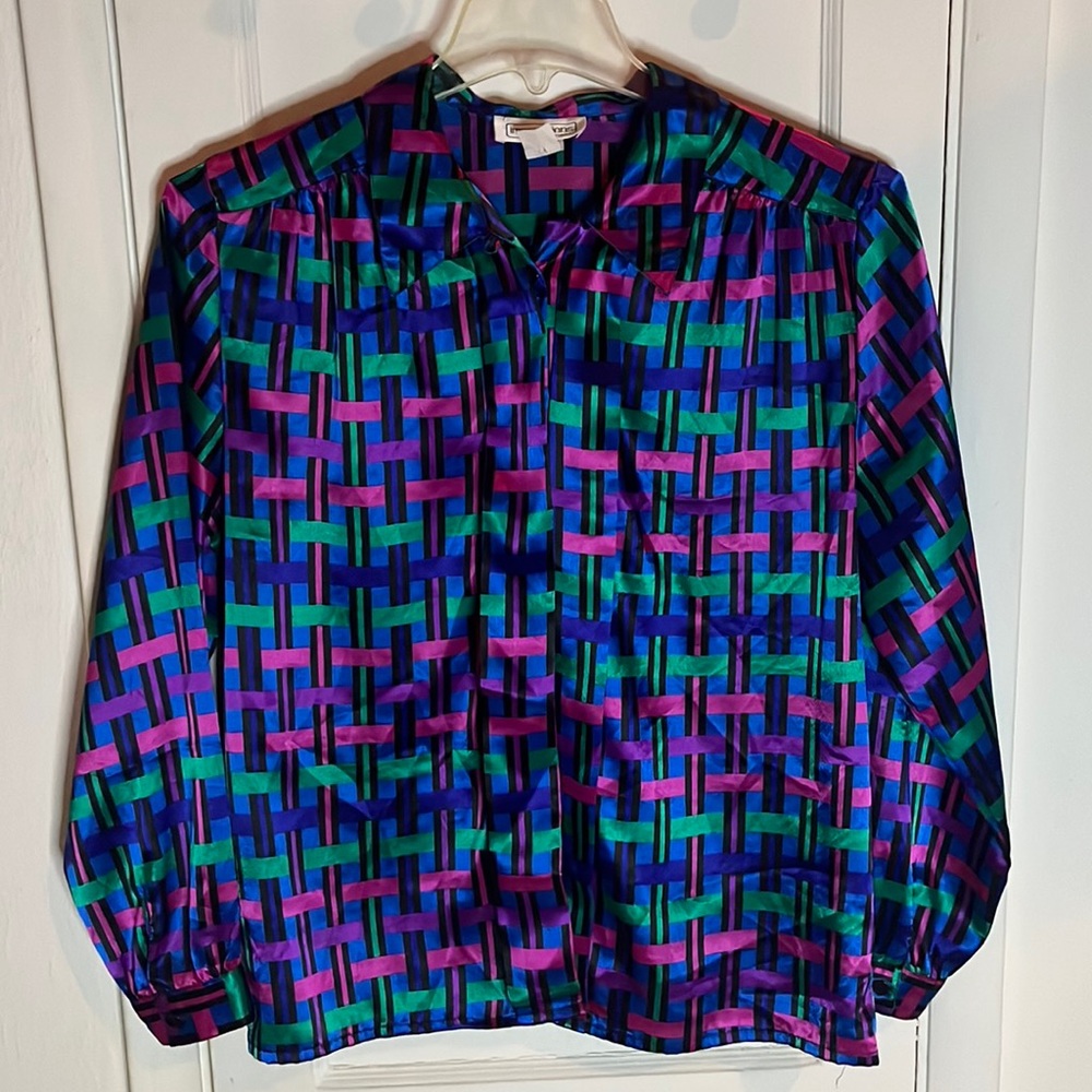 Vintage Impressions of California blouse